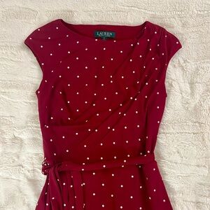 Gorgeous Red Polka Dot Dress